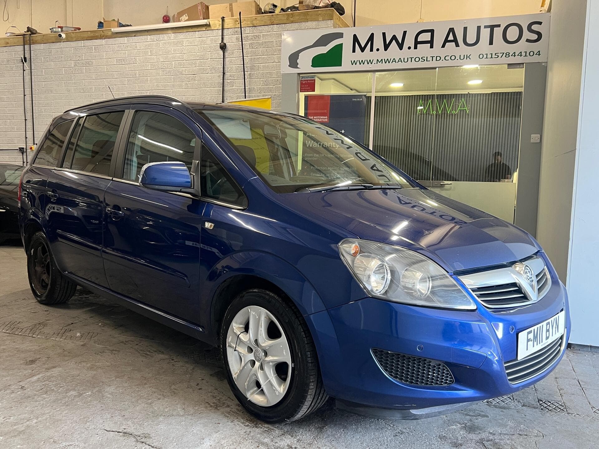 2011 Vauxhall Zafira